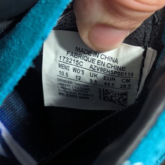 Converse Sean Pablo One Star Pro Ox Skate Shoe Sneakers Paradise Teal Blue Suede - Picture 8 of 8